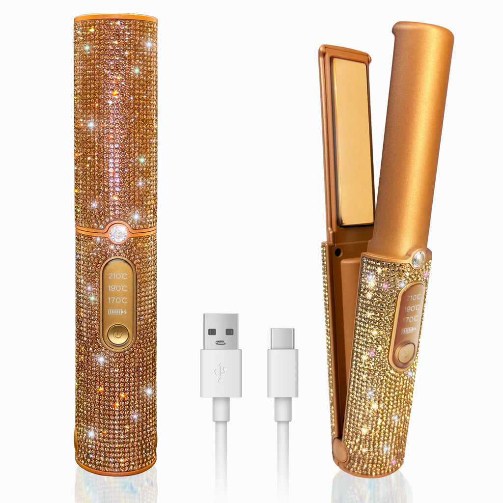 UIT BEAUTY™ Wireless 2-in-1 Hair Styler GLITTER / DIAMOND VERSION